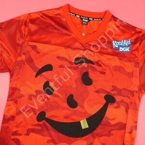 DGK Kool Aid Jersey Mens M Red Thirst Oh Yeah 27